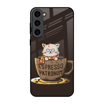Tea With Kitty Samsung Galaxy S23 Plus 5G Glass Back Cover Online