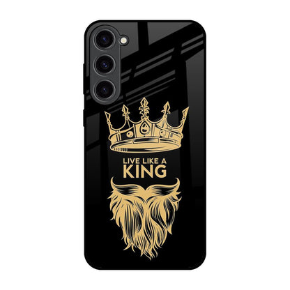 King Life Samsung Galaxy S23 Plus 5G Glass Back Cover Online