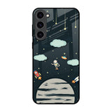 Astronaut Dream Samsung Galaxy S23 Plus 5G Glass Back Cover Online