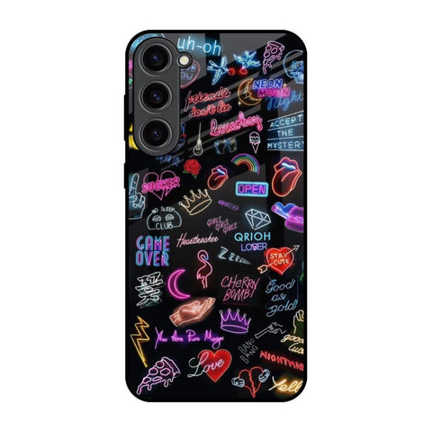 Accept The Mystery Samsung Galaxy S23 Plus 5G Glass Back Cover Online