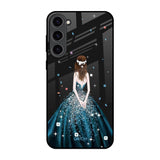 Queen Of Fashion Samsung Galaxy S23 Plus 5G Glass Back Cover Online