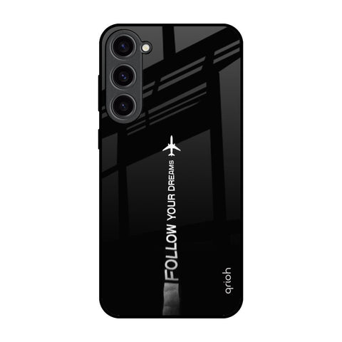 Follow Your Dreams Samsung Galaxy S23 Plus 5G Glass Back Cover Online