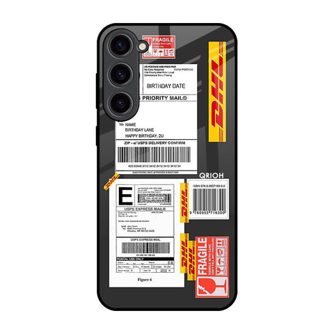 Cool Barcode Label Samsung Galaxy S23 Plus 5G Glass Back Cover Online