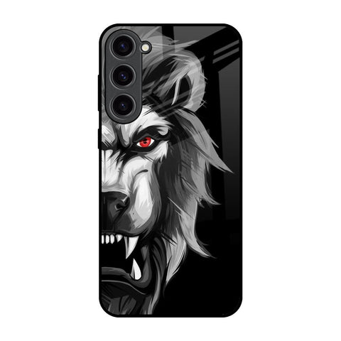 Wild Lion Samsung Galaxy S23 Plus 5G Glass Back Cover Online