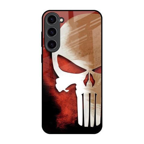 Red Skull Samsung Galaxy S23 Plus 5G Glass Back Cover Online