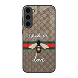 Blind For Love Samsung Galaxy S23 Plus 5G Glass Back Cover Online