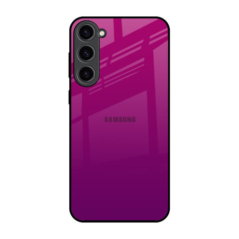Magenta Gradient Samsung Galaxy S23 Plus 5G Glass Back Cover Online