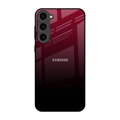 Wine Red Samsung Galaxy S23 Plus 5G Glass Back Cover Online
