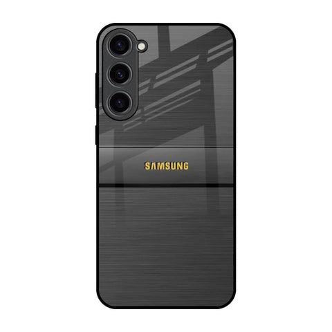 Grey Metallic Glass Samsung Galaxy S23 Plus 5G Glass Back Cover Online