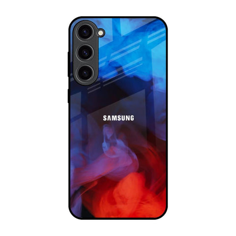 Dim Smoke Samsung Galaxy S23 Plus 5G Glass Back Cover Online