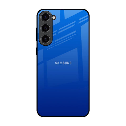 Egyptian Blue Samsung Galaxy S23 Plus 5G Glass Back Cover Online