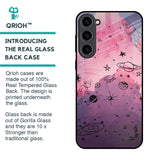 Space Doodles Glass Case for Samsung Galaxy S23 Plus 5G