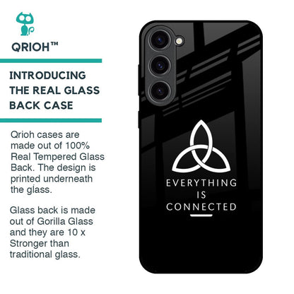 Everything Is Connected Glass Case for Samsung Galaxy S23 Plus 5G