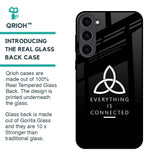 Everything Is Connected Glass Case for Samsung Galaxy S23 Plus 5G