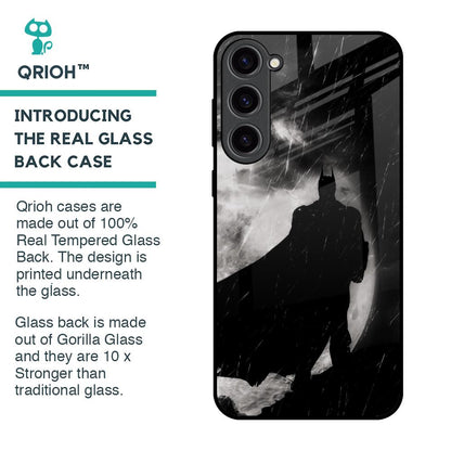Dark Warrior Hero Glass Case for Samsung Galaxy S23 Plus 5G