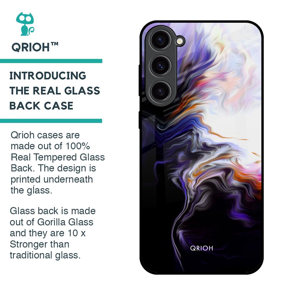 Enigma Smoke Glass Case for Samsung Galaxy S23 Plus 5G
