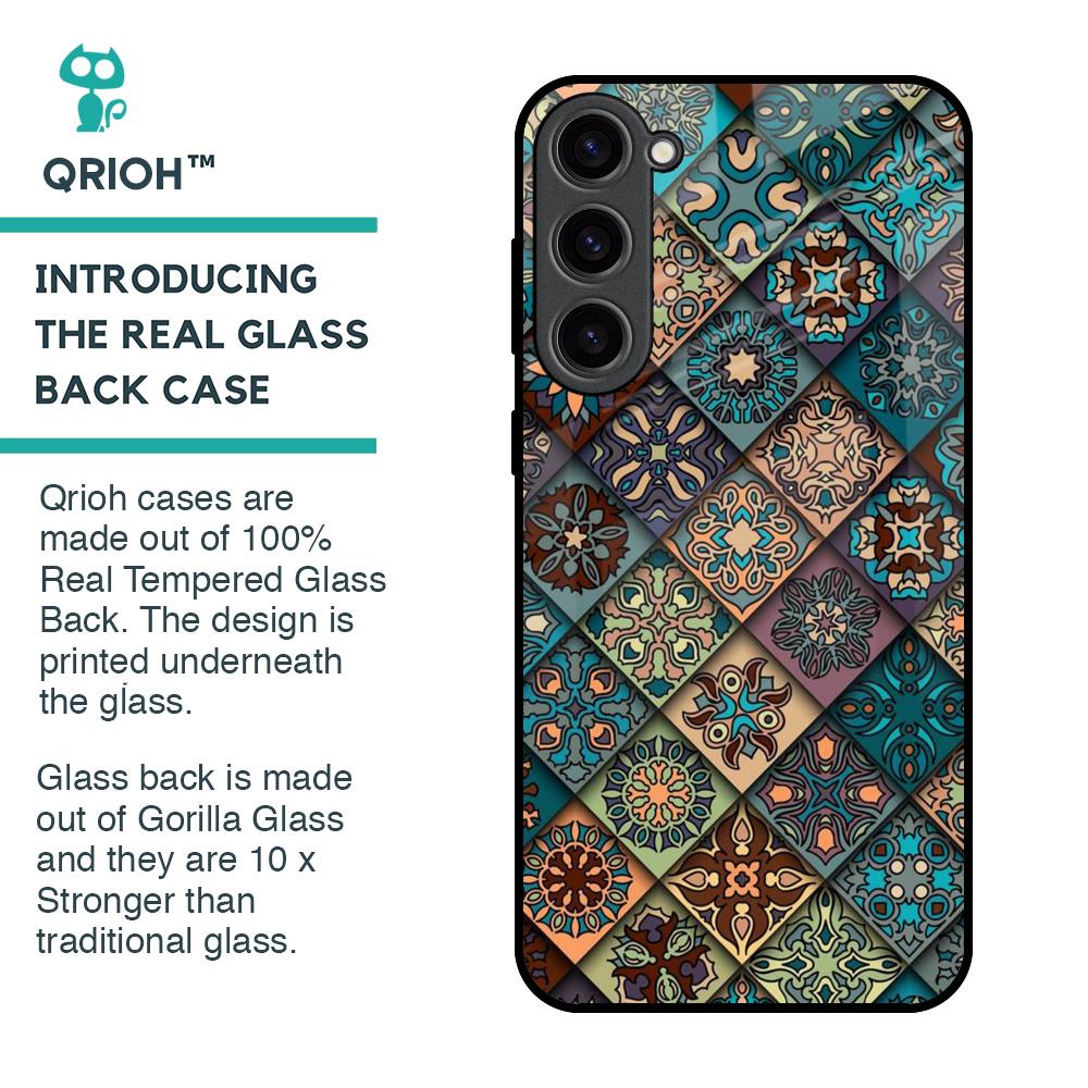 Retro Art Glass Case for Samsung Galaxy S23 Plus 5G