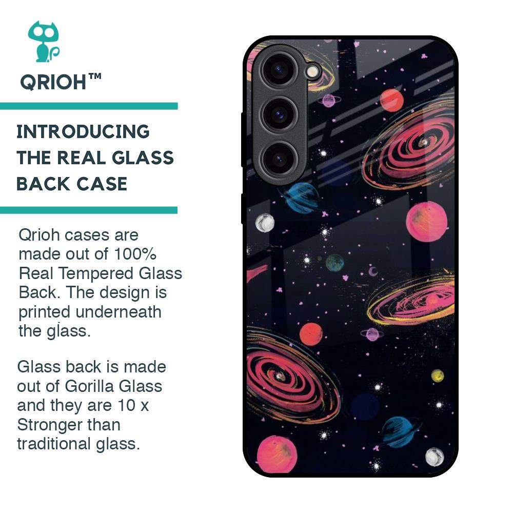 Galaxy In Dream Glass Case For Samsung Galaxy S23 Plus 5G