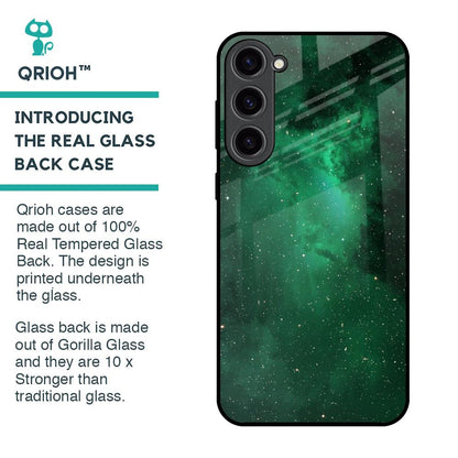 Emerald Firefly Glass Case For Samsung Galaxy S23 Plus 5G