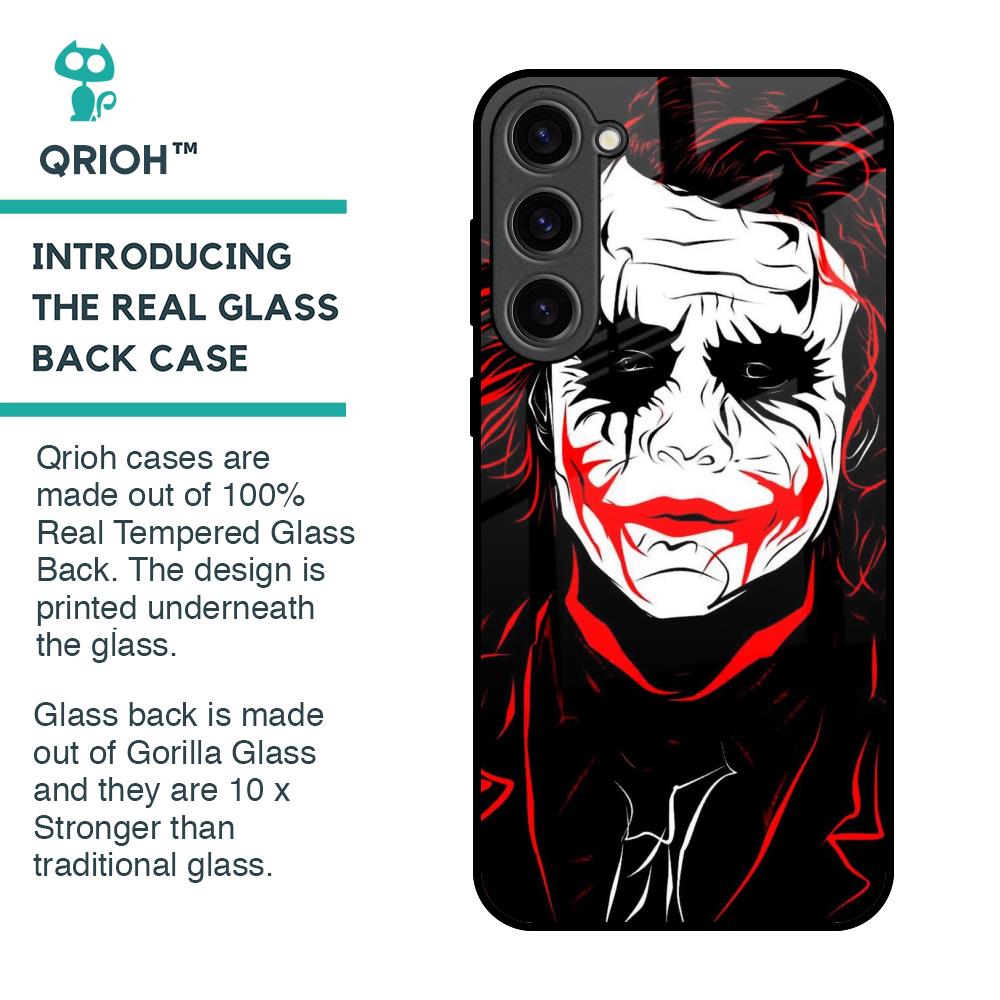 Life In Dark Glass Case For Samsung Galaxy S23 Plus 5G