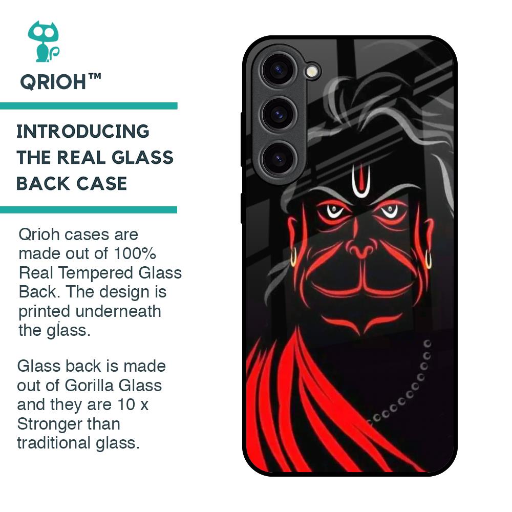 Lord Hanuman Glass Case For Samsung Galaxy S23 Plus 5G