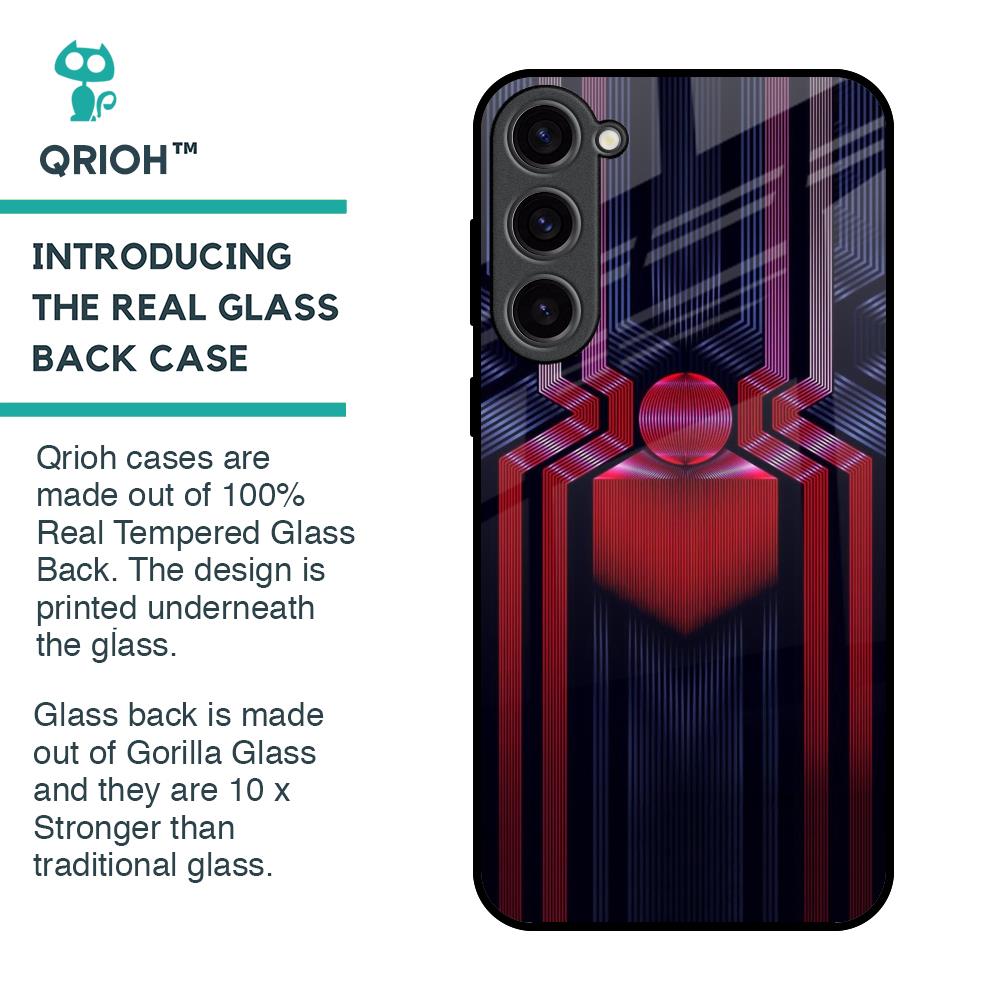 Super Art Logo Glass Case For Samsung Galaxy S23 Plus 5G