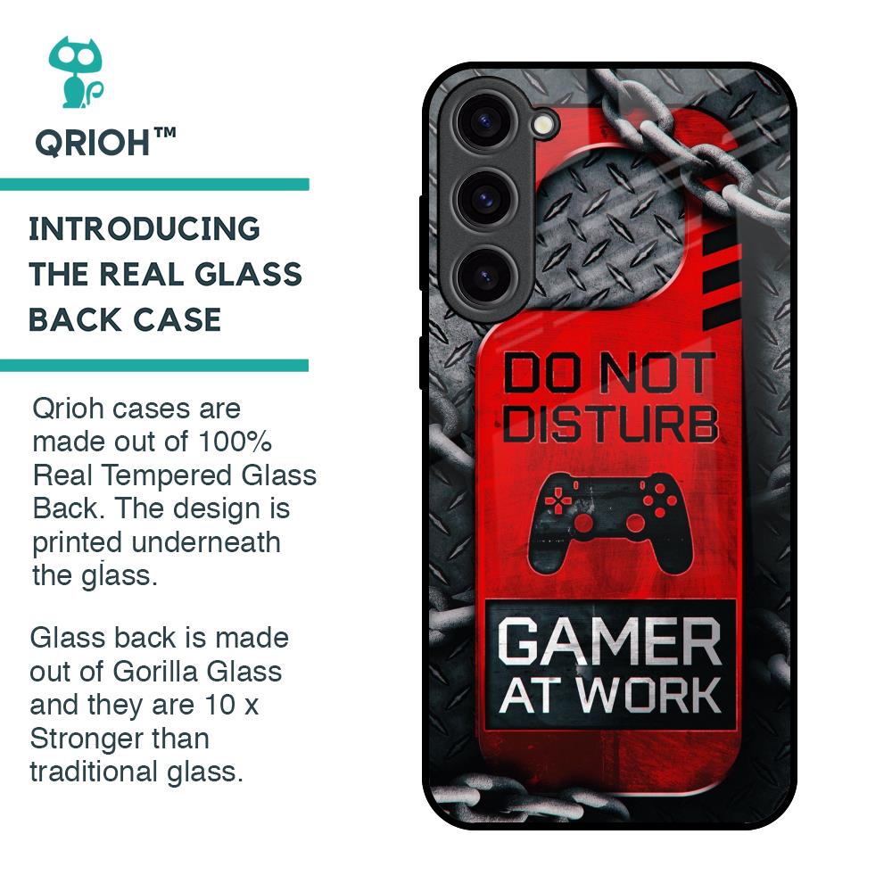 Do No Disturb Glass Case For Samsung Galaxy S23 Plus 5G