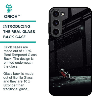 Relaxation Mode On Glass Case For Samsung Galaxy S23 Plus 5G