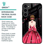 Fashion Princess Glass Case for Samsung Galaxy S23 Plus 5G