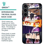 Anime Eyes Glass Case for Samsung Galaxy S23 Plus 5G