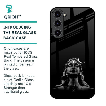 Adiyogi Glass Case for Samsung Galaxy S23 Plus 5G