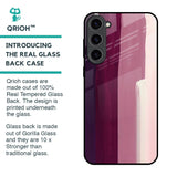 Brush Stroke Art Glass Case for Samsung Galaxy S23 Plus 5G