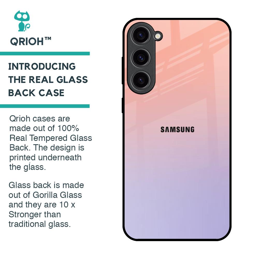 Dawn Gradient Glass Case for Samsung Galaxy S23 Plus 5G