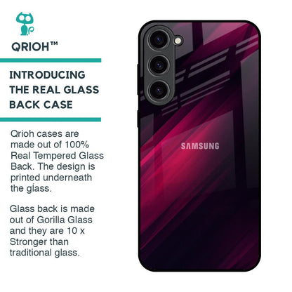 Razor Black Glass Case for Samsung Galaxy S23 Plus 5G