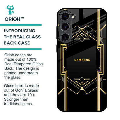 Sacred Logo Glass Case for Samsung Galaxy S23 Plus 5G