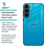 Blue Aqua Glass Case for Samsung Galaxy S23 Plus 5G