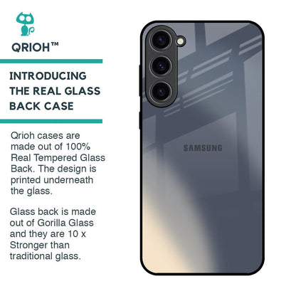 Metallic Gradient Glass Case for Samsung Galaxy S23 Plus 5G