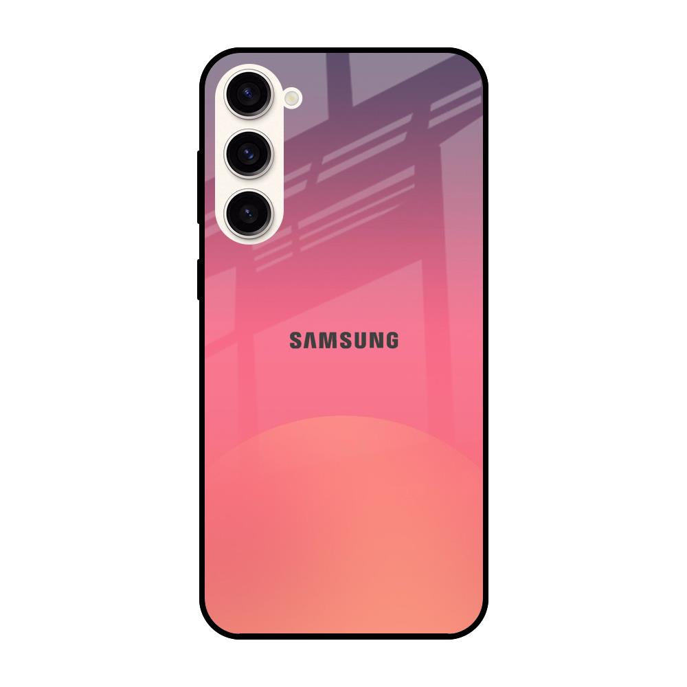 Sunset Orange Samsung Galaxy S23 Plus 5G Glass Cases & Covers Online