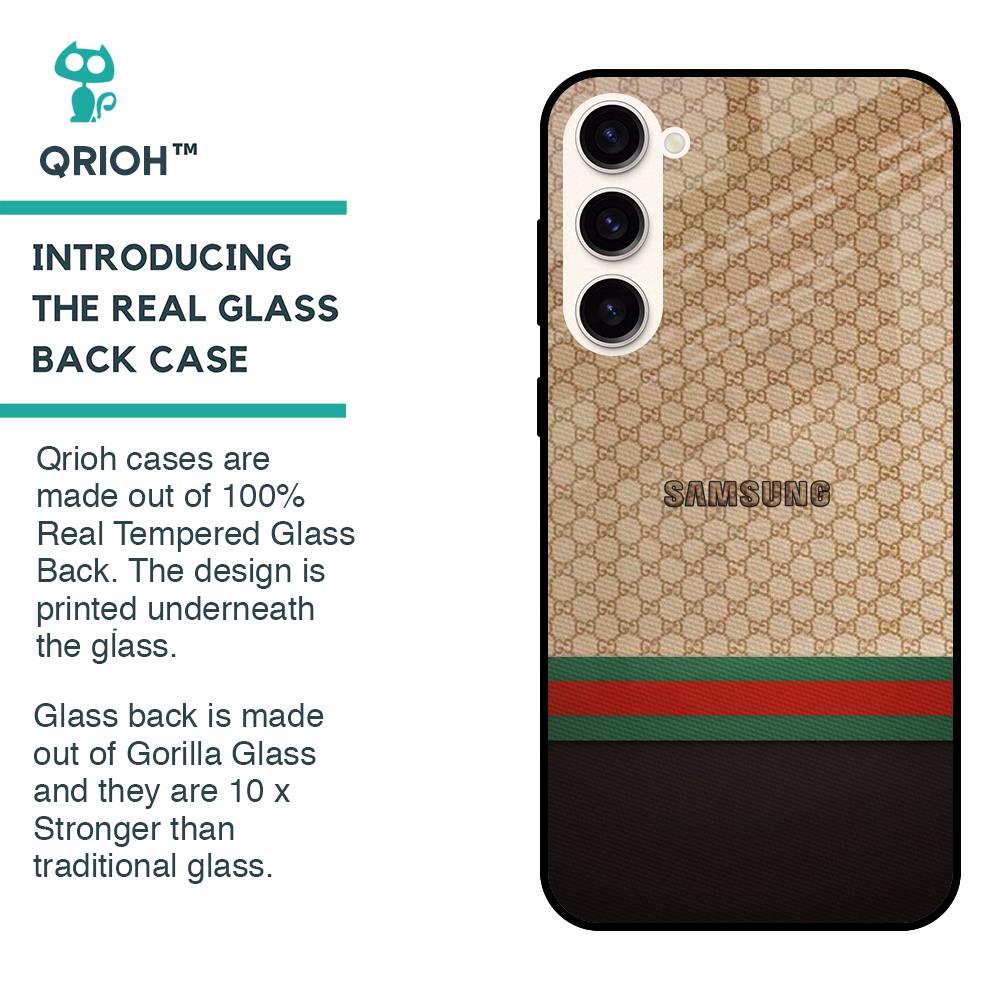 High End Fashion Glass case for Samsung Galaxy S23 Plus 5G