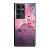 Space Doodles Samsung Galaxy S23 Ultra 5G Glass Back Cover Online