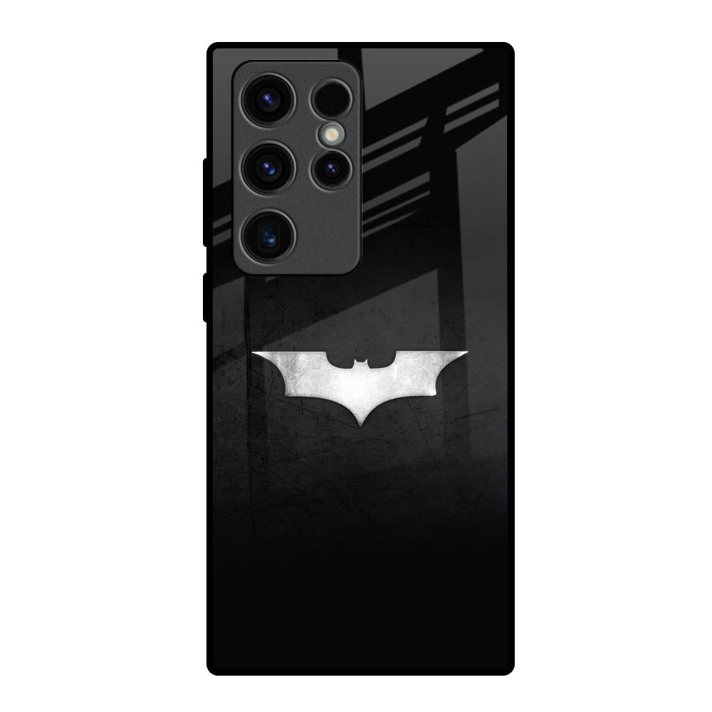 Super Hero Logo Samsung Galaxy S23 Ultra 5G Glass Back Cover Online