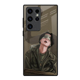 Blind Fold Samsung Galaxy S23 Ultra 5G Glass Back Cover Online