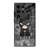 Cartoon Art Samsung Galaxy S23 Ultra 5G Glass Back Cover Online