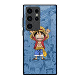 Chubby Anime Samsung Galaxy S23 Ultra 5G Glass Back Cover Online