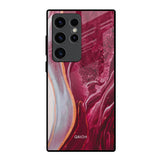 Crimson Ruby Samsung Galaxy S23 Ultra 5G Glass Back Cover Online