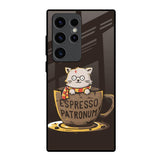 Tea With Kitty Samsung Galaxy S23 Ultra 5G Glass Back Cover Online