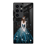 Queen Of Fashion Samsung Galaxy S23 Ultra 5G Glass Back Cover Online