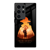 Luffy One Piece Samsung Galaxy S23 Ultra 5G Glass Back Cover Online