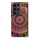 Floral Mandala Samsung Galaxy S23 Ultra 5G Glass Back Cover Online