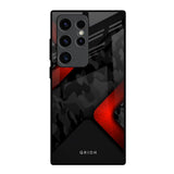 Modern Camo Abstract Samsung Galaxy S23 Ultra 5G Glass Back Cover Online